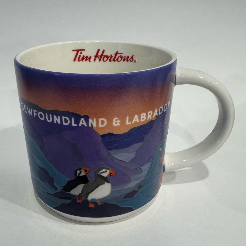 Tim Hortons Provincial Travel Collection Newfoundland & Labrador Mug 2025